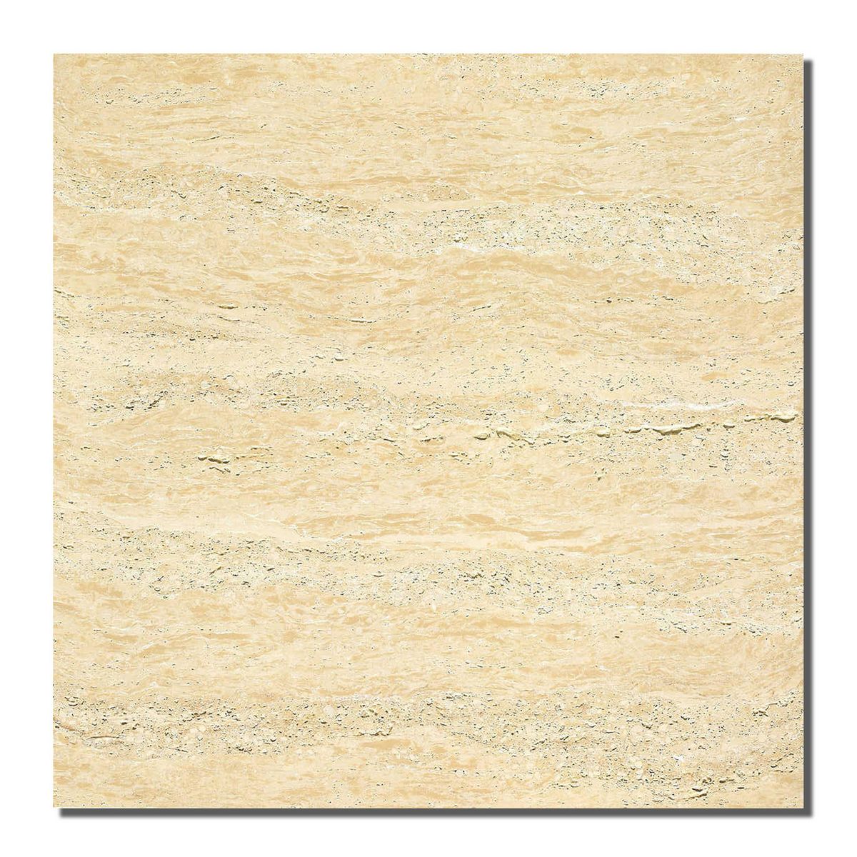 HOLZTEK - Porcelanato 60x60 cm Travertino Pulido Beige 1.44 m2