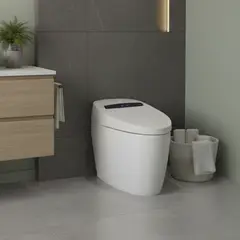 SENSI DACQUA - Sanitario Inteligente One piece a Piso 30,5 cm 6 Litros Smartone Blanco