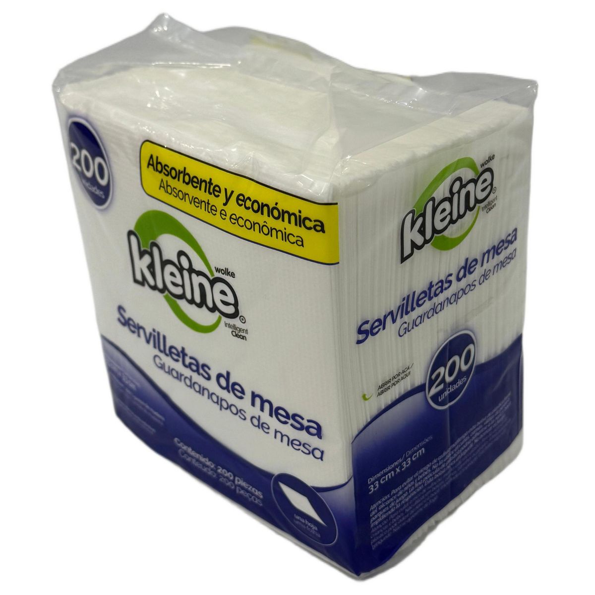 KLEINE WOLKE - Pack 200 Servilletas mesa 33 cm