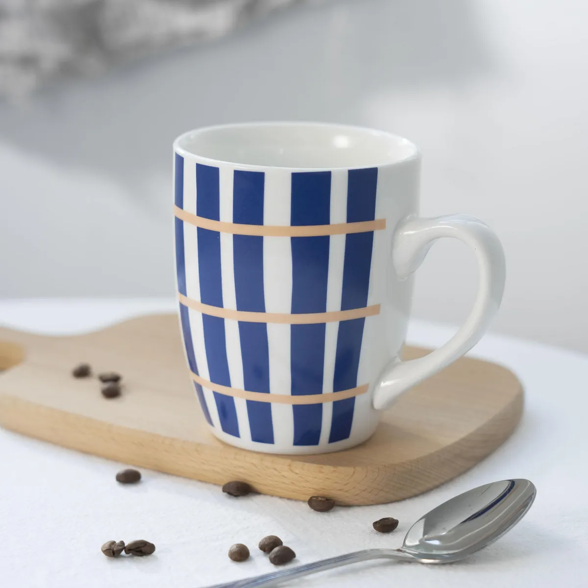 JUST HOME COLLECTION - Mug 480 ml Porcelana Juega Multicolor