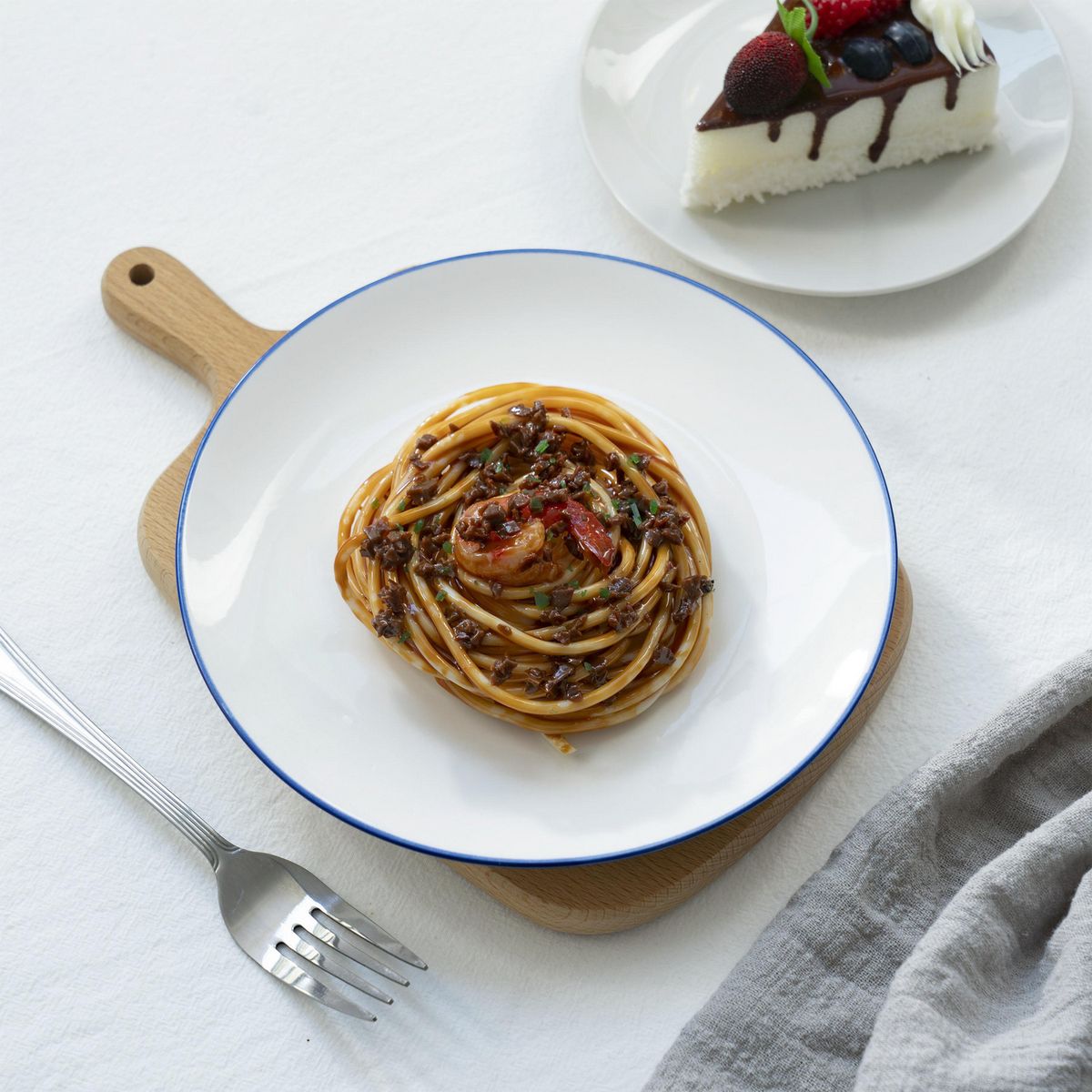 JUST HOME COLLECTION - Plato 19 cm Porcelana Juega Blanco