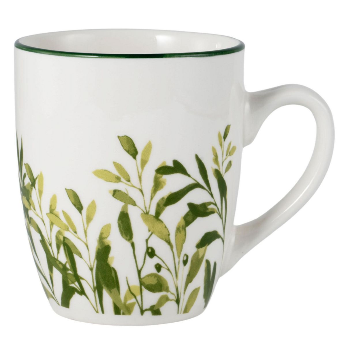 JUST HOME COLLECTION - Mug 480 ml Porcelana Bosque Blanco