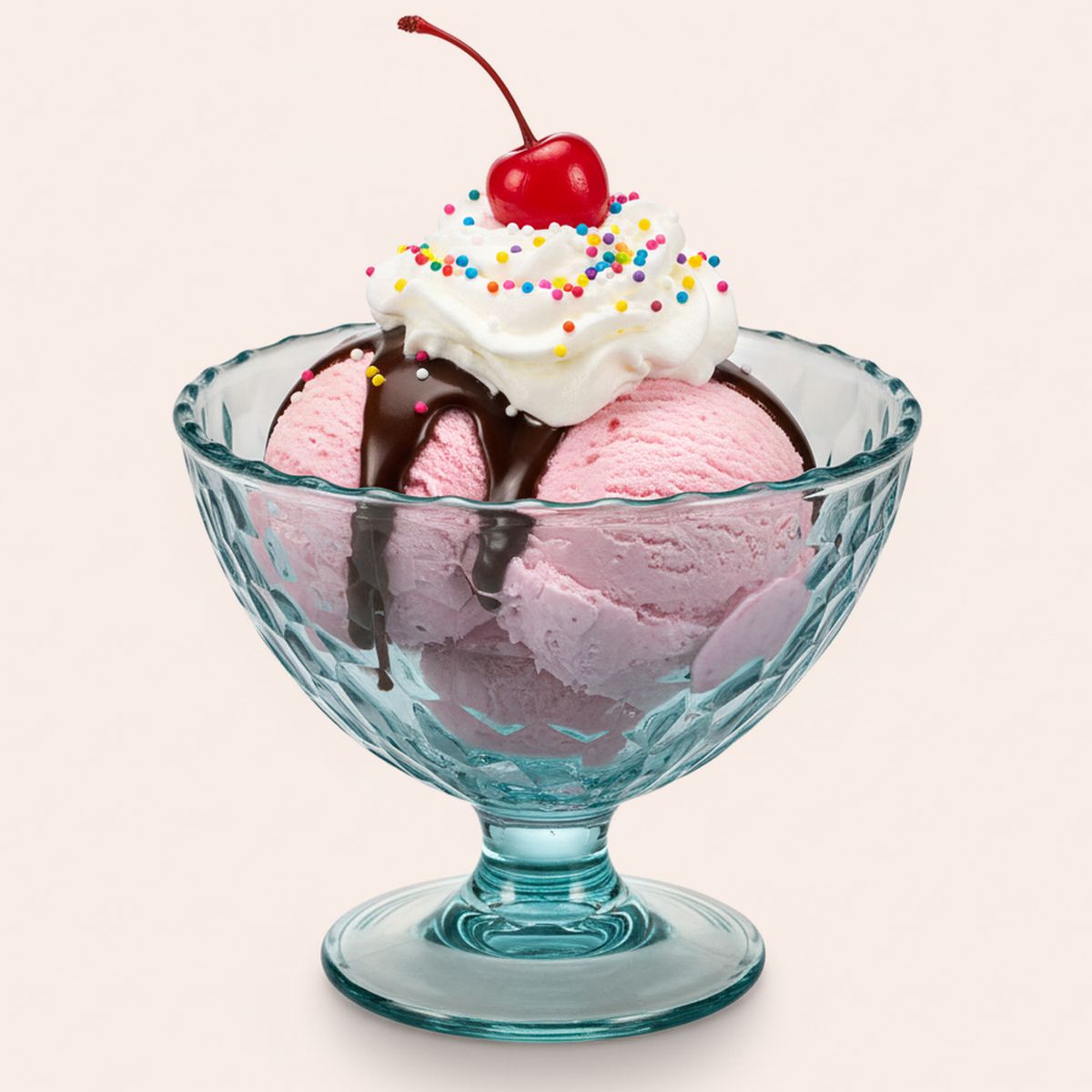 JUST HOME COLLECTION - Copa postre de Acrílico 250 ml Transparente