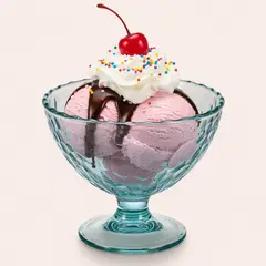 JUST HOME COLLECTION - Copa postre de Acrílico 250 ml Transparente