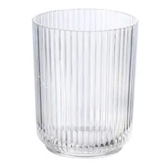 JUST HOME COLLECTION - Vaso Alto de Acrílico 360 ml Transparente