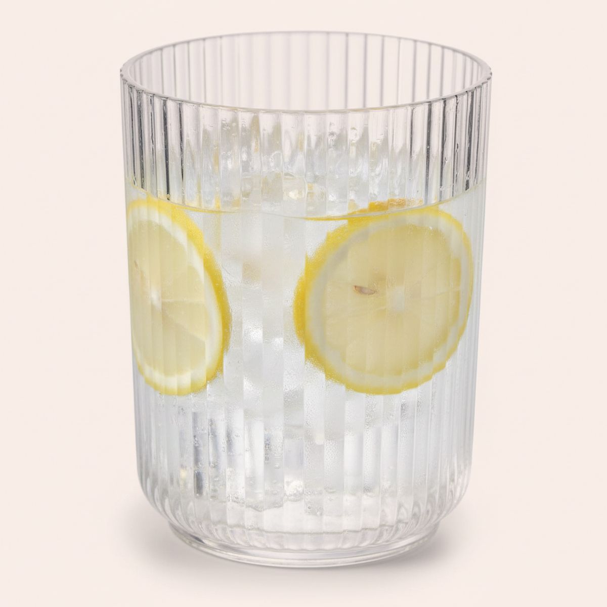 JUST HOME COLLECTION - Vaso Alto de Acrílico 360 ml Transparente