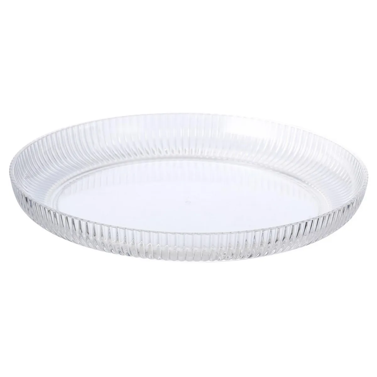 JUST HOME COLLECTION - Plato 20 cm Plástico Sun Beam Transparente