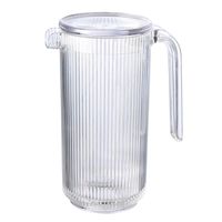 Jarra de Plástico 1700 ml Rayas Transparente