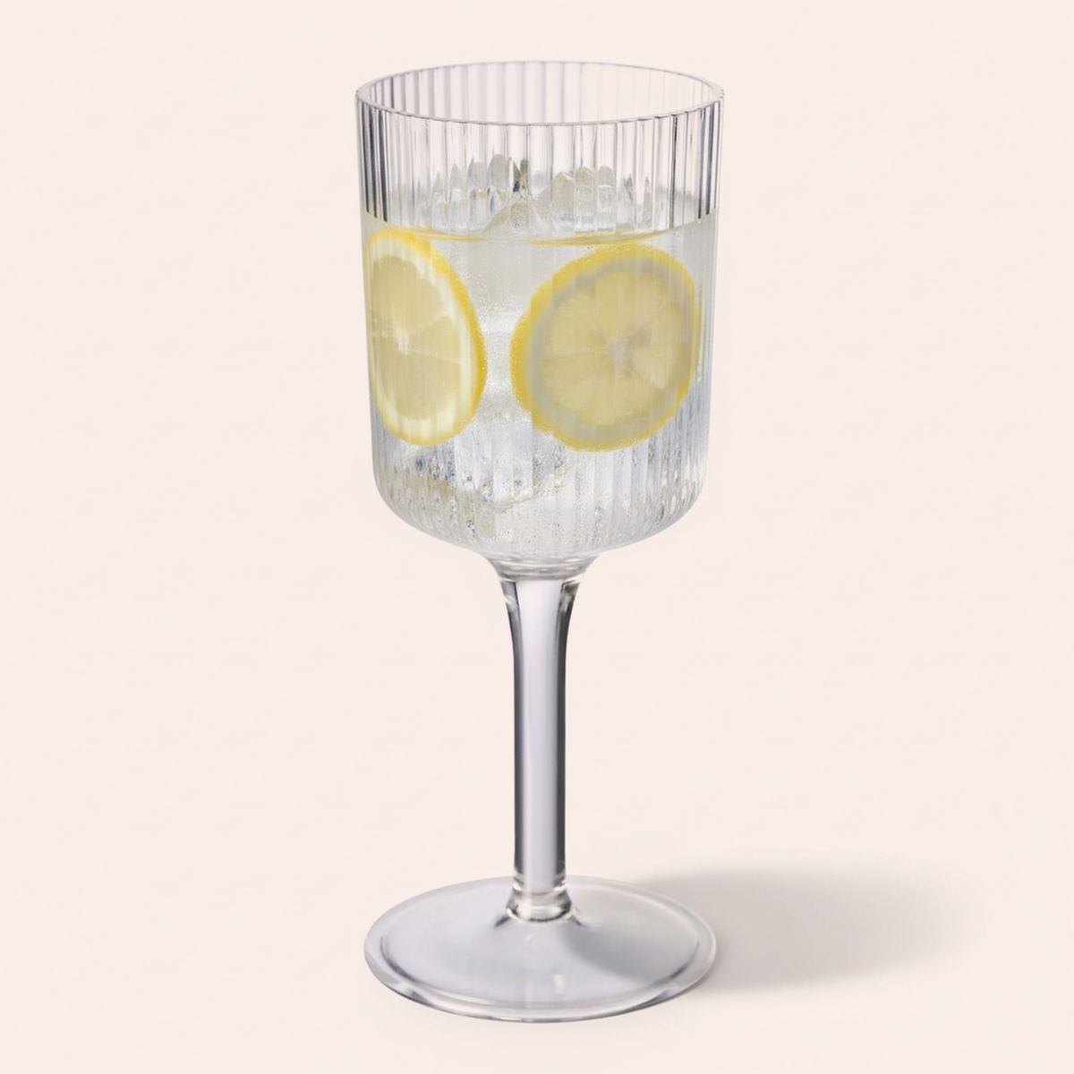 JUST HOME COLLECTION - Copa de De agua 360 ml Plástico Transparente