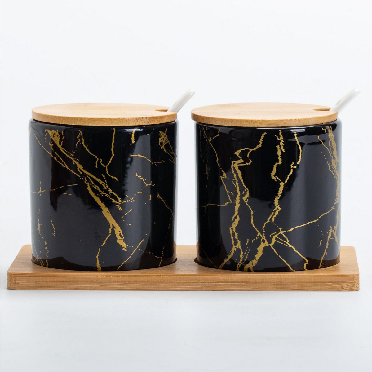 JUST HOME COLLECTION - Set 2 Frascos Cerámica 230 ml