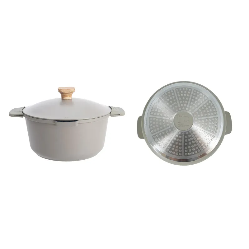 JUST HOME COLLECTION - Olla de Aluminio 24 cm 4.5 l Gris WHJO-24CPLC