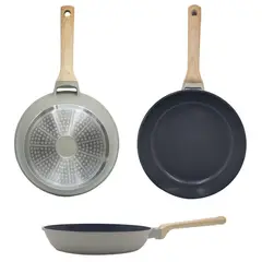 JUST HOME COLLECTION - Sartén 28 cm Aluminio Gris