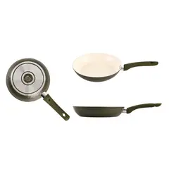 JUST HOME COLLECTION - Sartén 30 cm Cerámica Verde