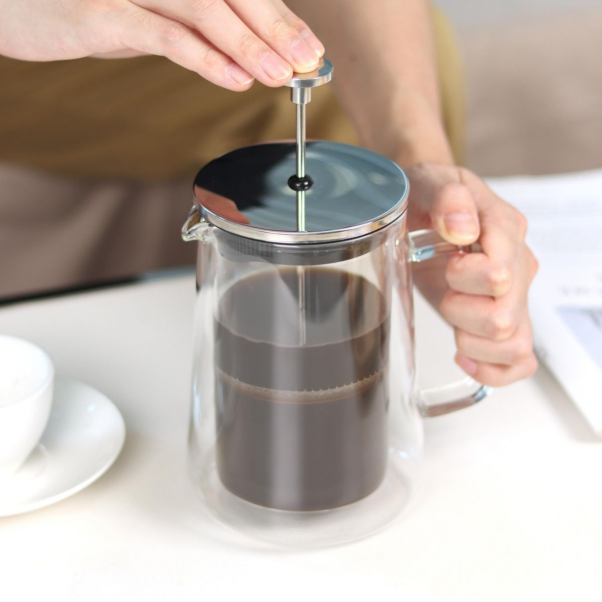 JUST HOME COLLECTION - Prensa Francesa 600 ml Doble Pared