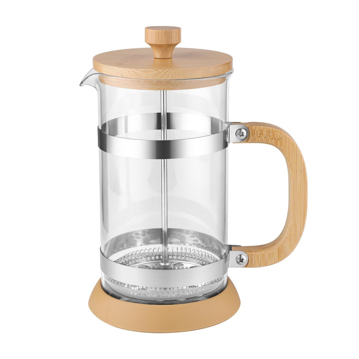 JUST HOME COLLECTION - Cafetera Prensa Vidrio 1000 ml 