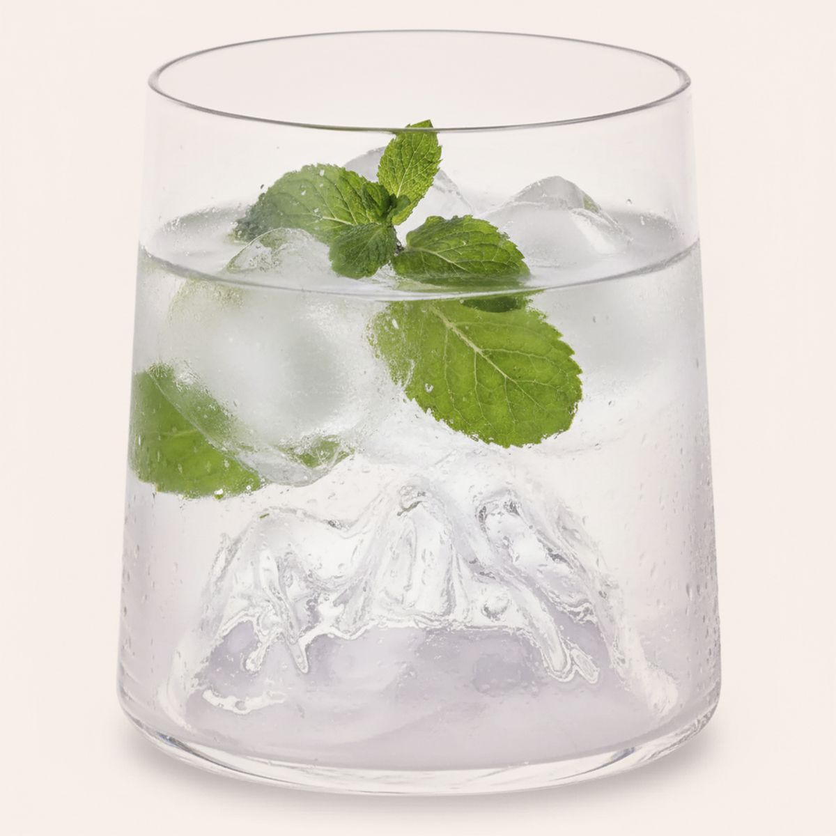 JUST HOME COLLECTION - Set 4 Vasos Bajo de Vidrio 260 ml 