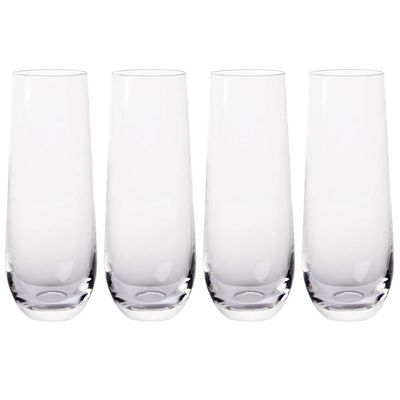 Imagen 2 del producto Set 4 Vasos Champagne Vidrio 290 ml
