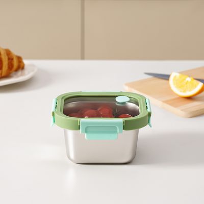 Imagen 2 del producto Contenedor acero inoxidable 600 ml verde