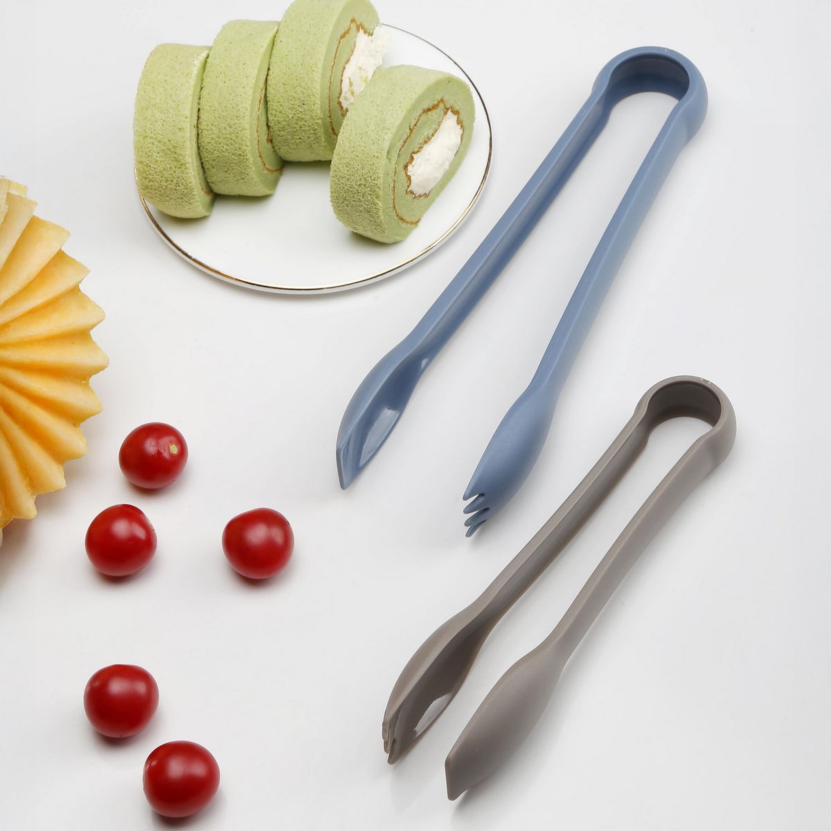 JUST HOME COLLECTION - Set de 2 Pinzas para Cocina Just Home Collection Azul/gris