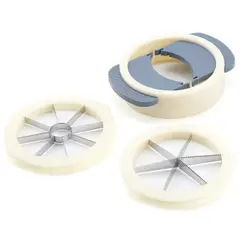 JUST HOME COLLECTION - Set 2 Cortado de Manzana Acero Inoxidable