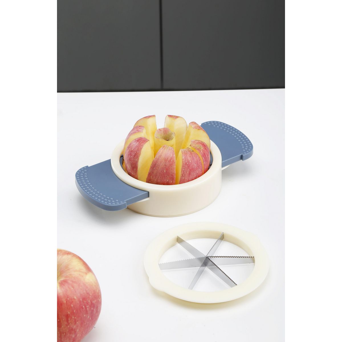 JUST HOME COLLECTION - Set 2 Cortado de Manzana Acero Inoxidable