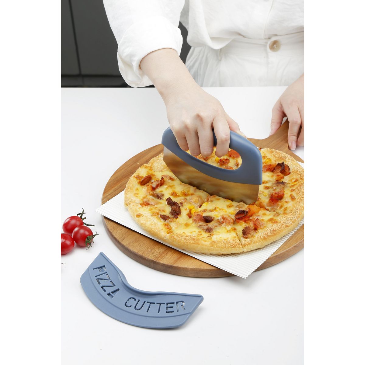 JUST HOME COLLECTION - Cortador de Cocina para Pizza