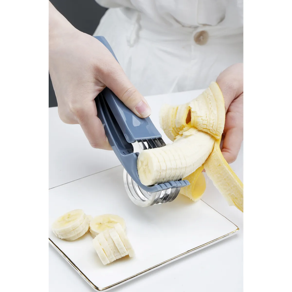 JUST HOME COLLECTION - Cortador de Cocina para Banana