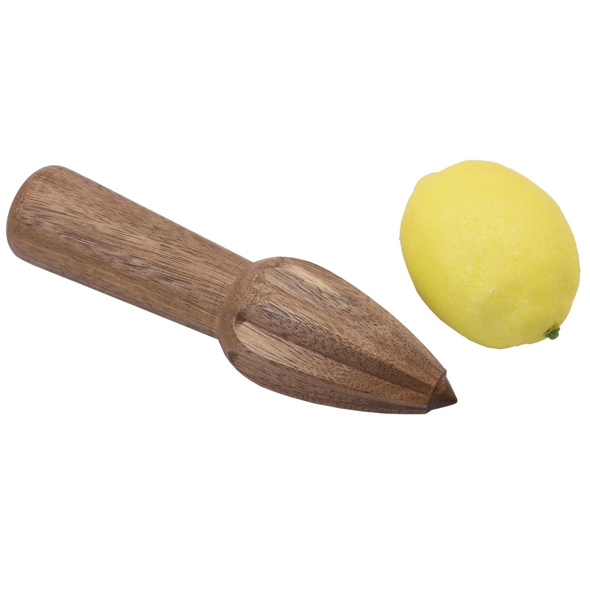 JUST HOME COLLECTION - Exprimidor de limón madera