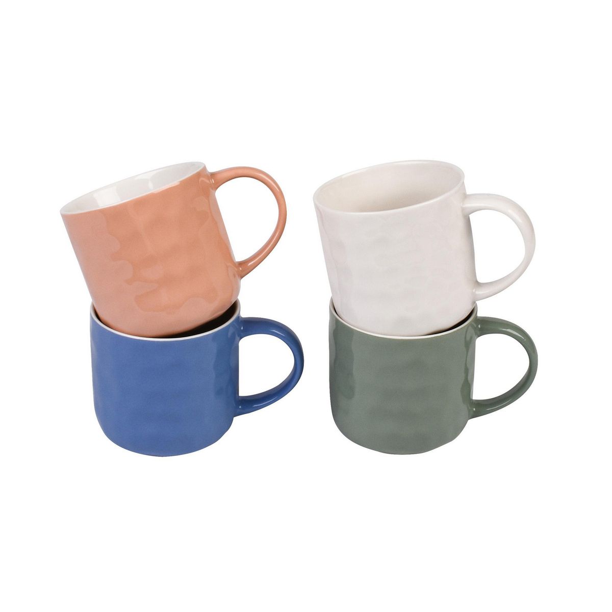 Mug 340 ml Cerámica Mix Multicolor, marca JUST HOME COLLECTION - Foto 2