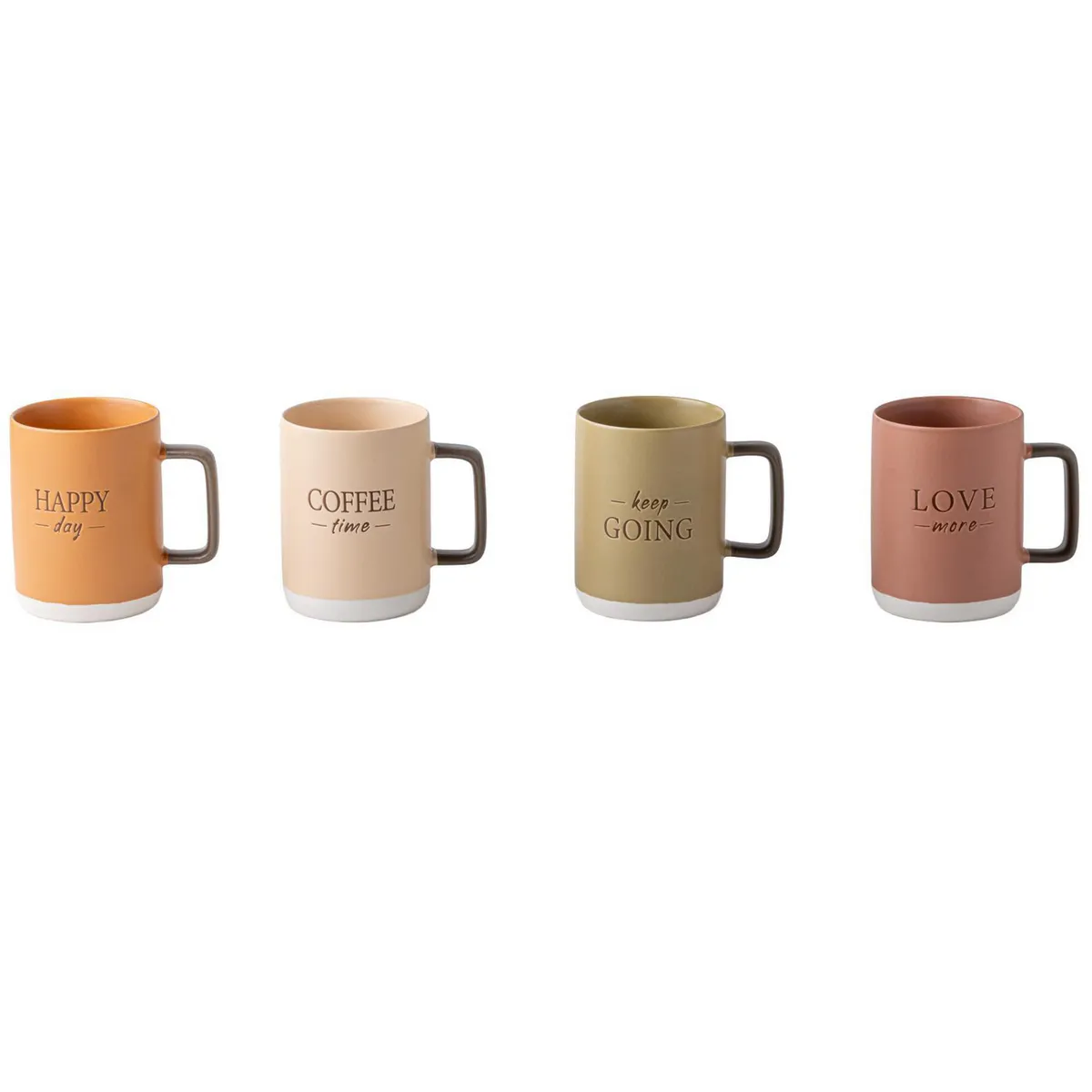 JUST HOME COLLECTION - Mug 405 ml Cerámica Multicolor