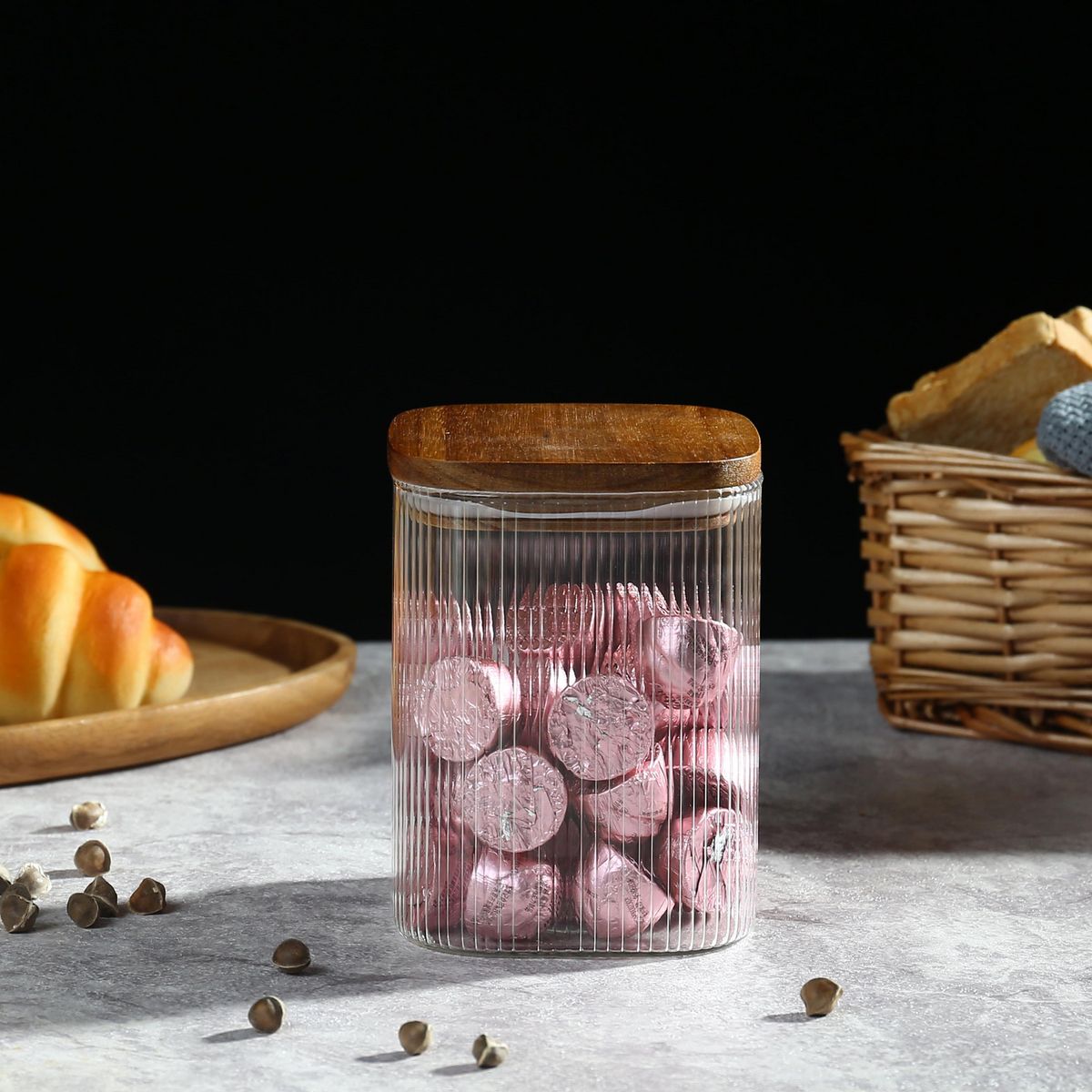 JUST HOME COLLECTION - Frasco Vidrio 850 ml