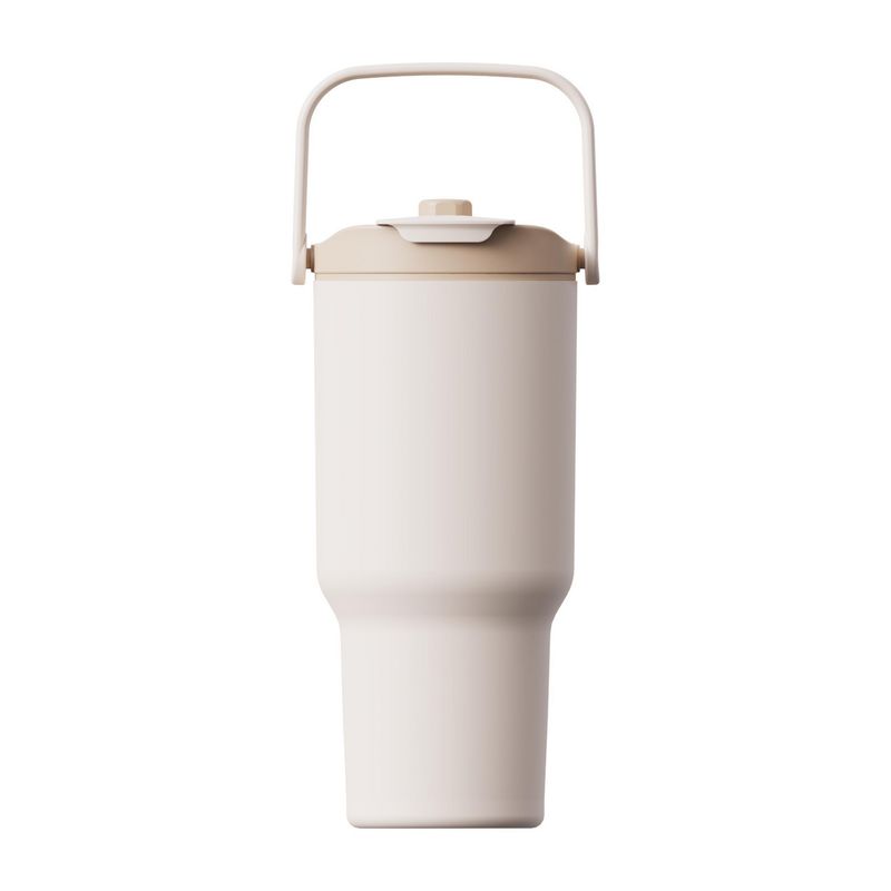 JUST HOME COLLECTION - Vaso Térmico Tapa Giratoria 1000 l Acero Inoxidable Rosado/negro/verde