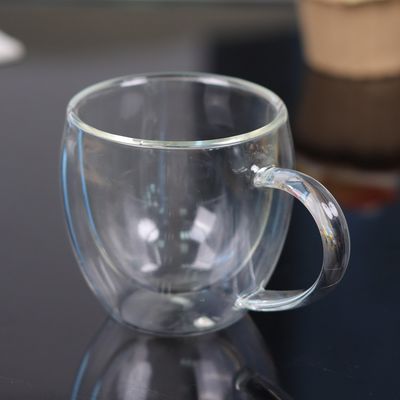 Imagen 2 del producto Taza Doble Pared 150 ml Vidrio Transparente