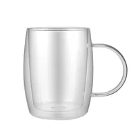 Mug Doble Pared 350 ml Vidrio Transparente