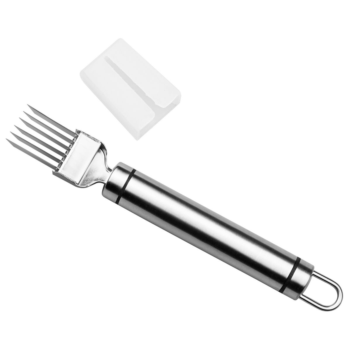 JUST HOME COLLECTION - Cortador de Cebollín Acero Inoxidable