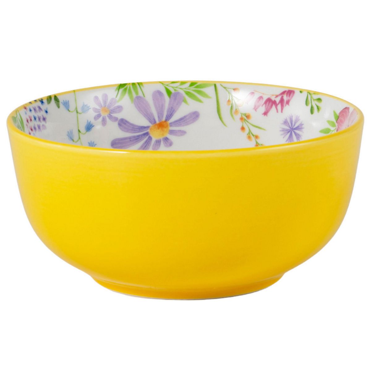 JUST HOME COLLECTION - Bowl 13,5 cm Flores amarillo