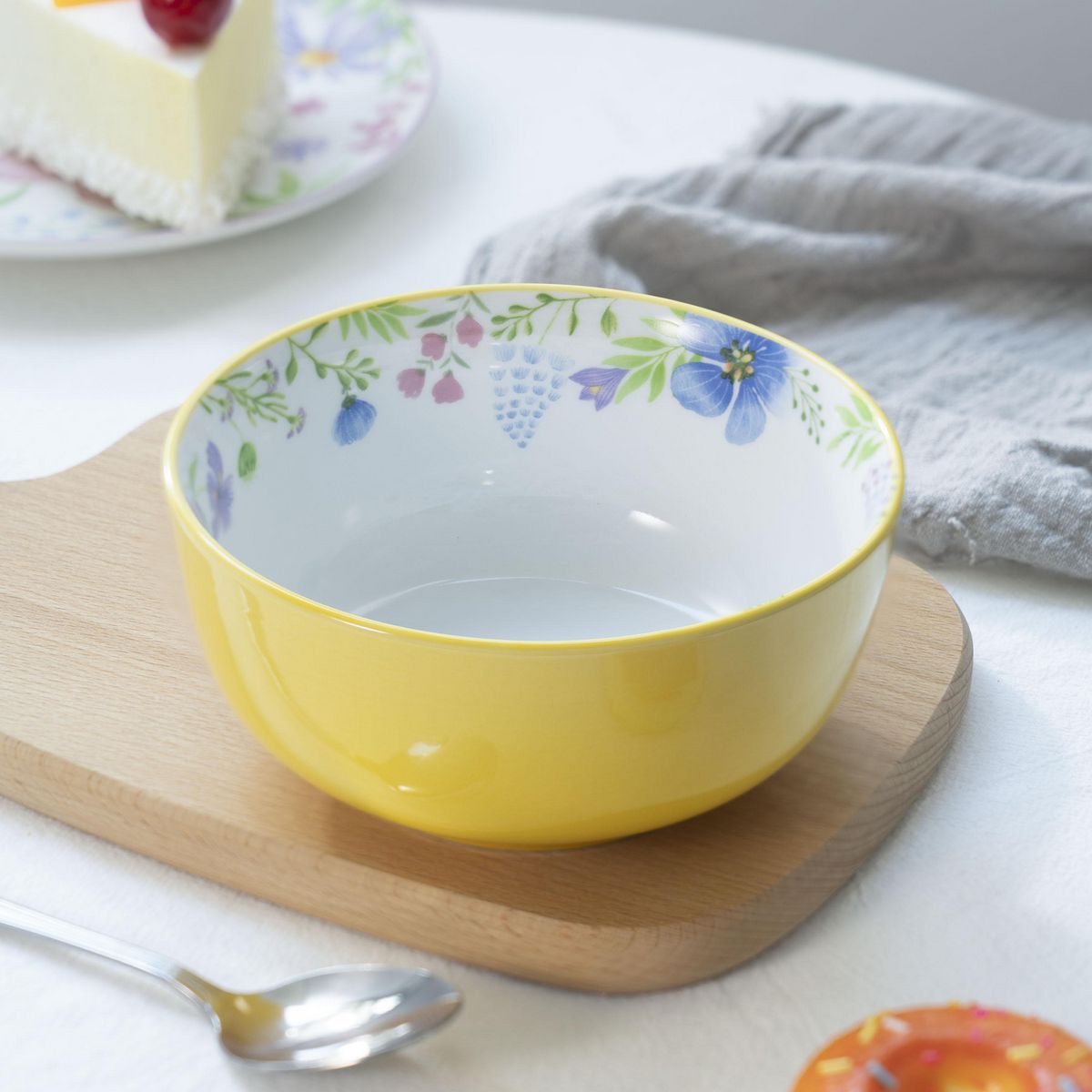 JUST HOME COLLECTION - Bowl 13,5 cm Flores amarillo