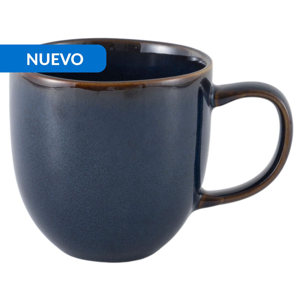 JUST HOME COLLECTION - Set 4 Mug 350 ml Azul