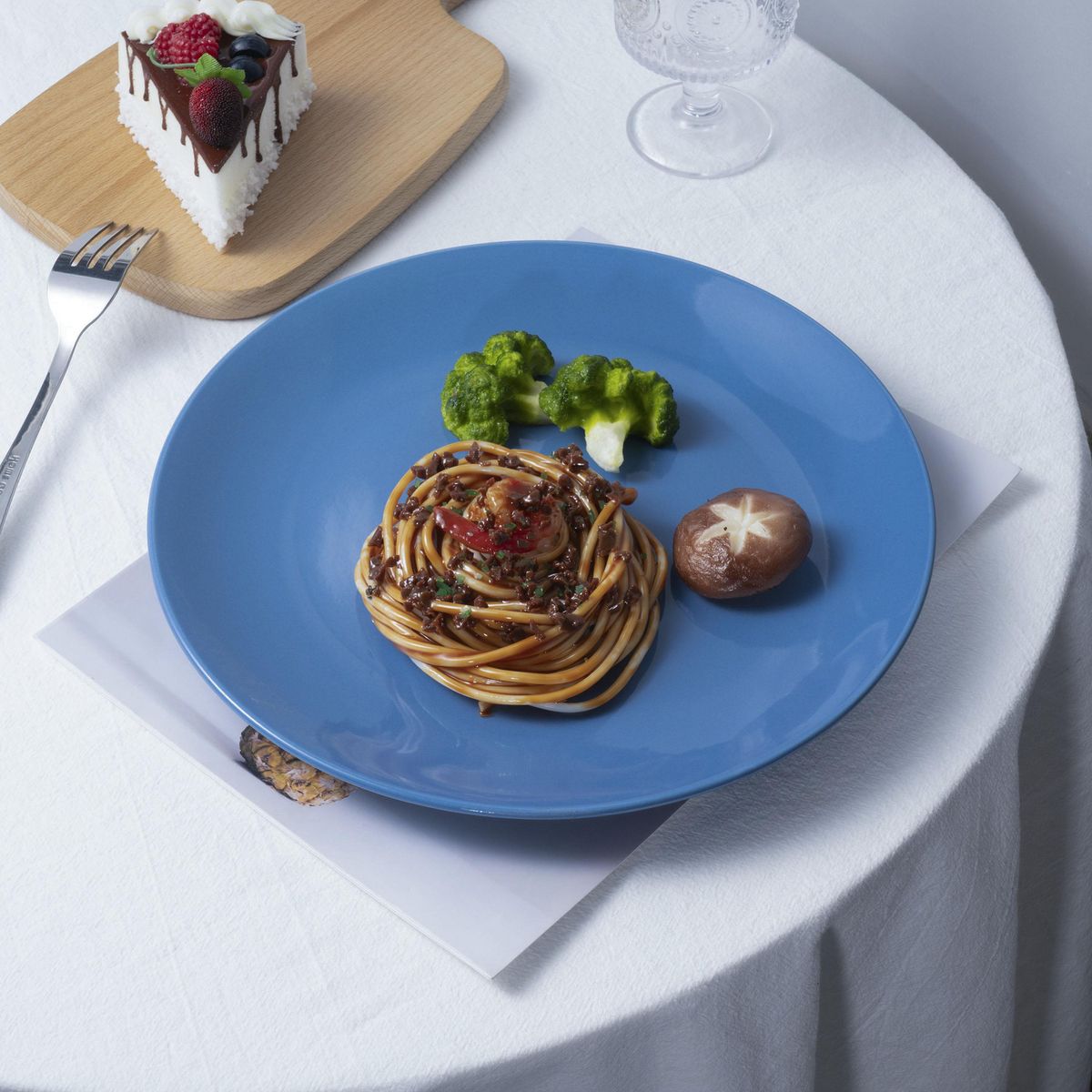 JUST HOME COLLECTION - Plato 26,5 cm azul