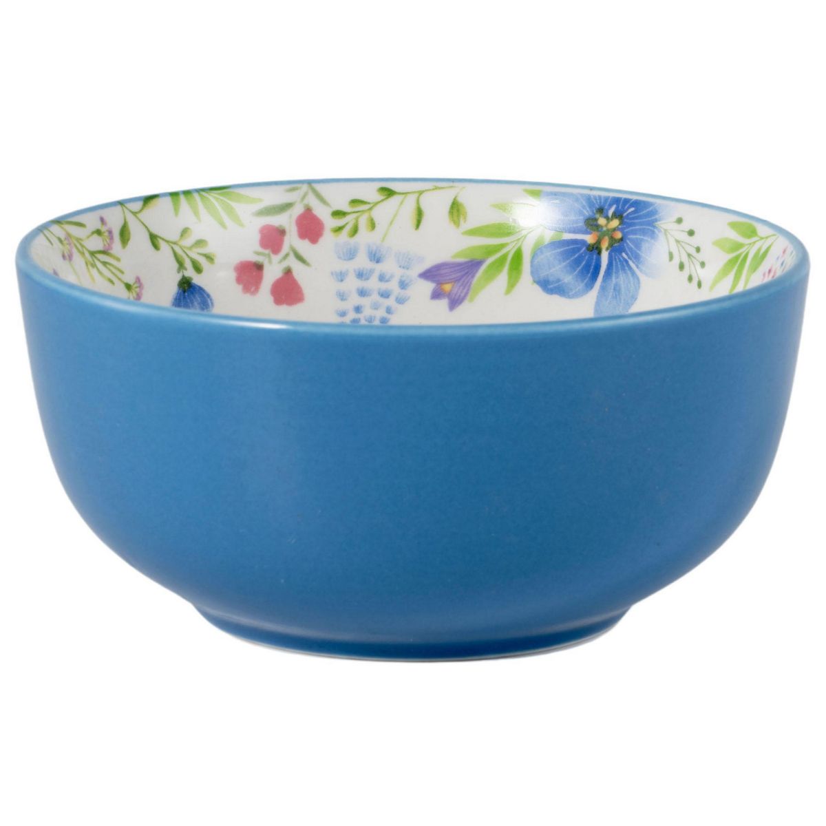 JUST HOME COLLECTION - Bowl 23,5 cm Flores azul