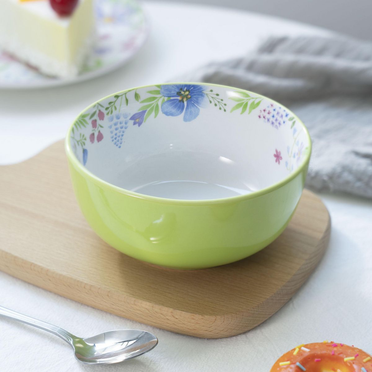 JUST HOME COLLECTION - Bowl 13,5 cm Flores verde