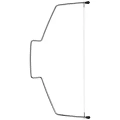 JUST HOME COLLECTION - Laminador de Queso 33x17 cm Acero Inoxidable