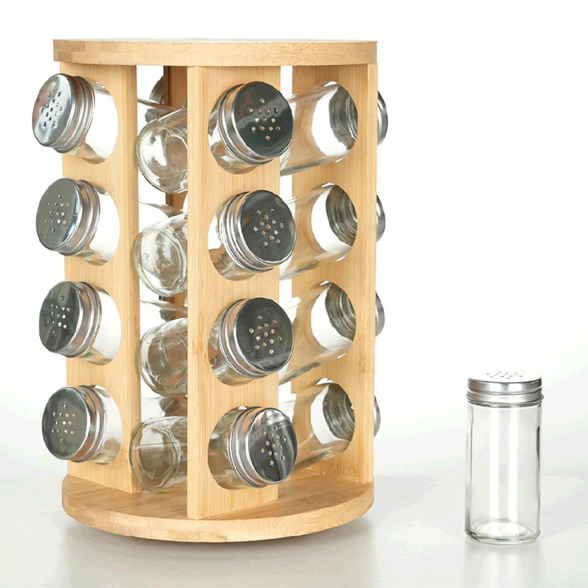 JUST HOME COLLECTION - Rack especieros mini vidrio