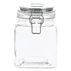 JUST HOME COLLECTION - Frasco Tapa Vidrio 900 ml