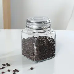 JUST HOME COLLECTION - Frasco Tapa Vidrio 900 ml