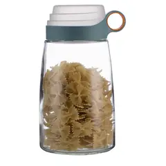 JUST HOME COLLECTION - Frasco con Tapa Medidora Vidrio 1800 ml