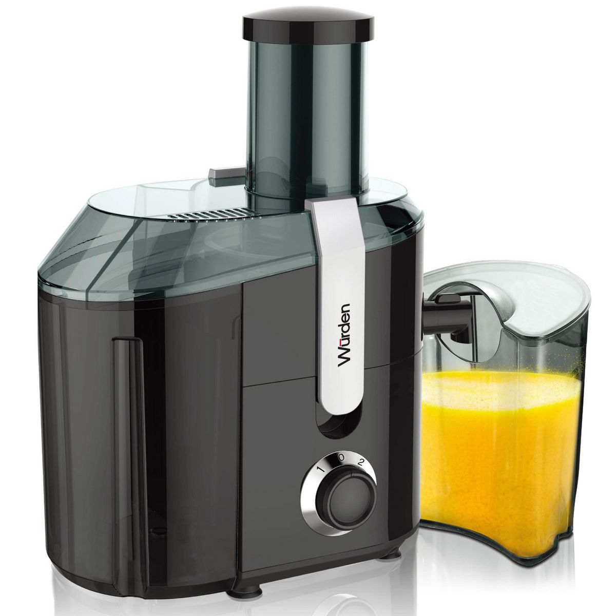 WURDEN - Extractor de jugo 900 W Negro WSL-SOMMER900