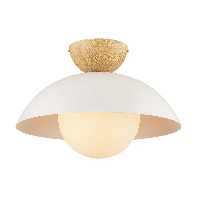 JUST HOME COLLECTION - Lampara Techo Udine Hierro Blanco