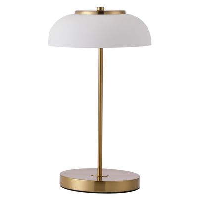 Imagen 2 del producto Lámpara Led Mesa Sintra Blanco Dorado 23x40 cm