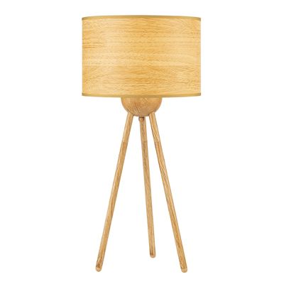 Imagen 2 del producto Lámpara Mesa Tripode Pantalla Natural 28x60cm